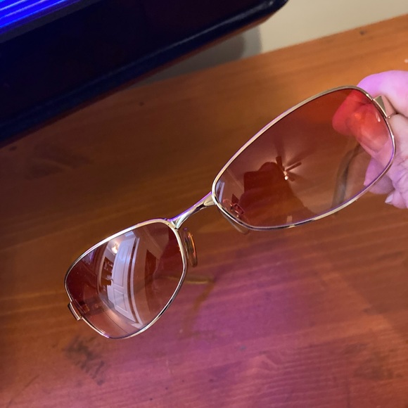 Vintage 90’s Vogue (made in Italy), pink/rose coloured glasses - Picture 2 of 4